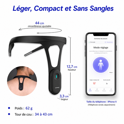 Correcteur de posture intelligent AlignPro