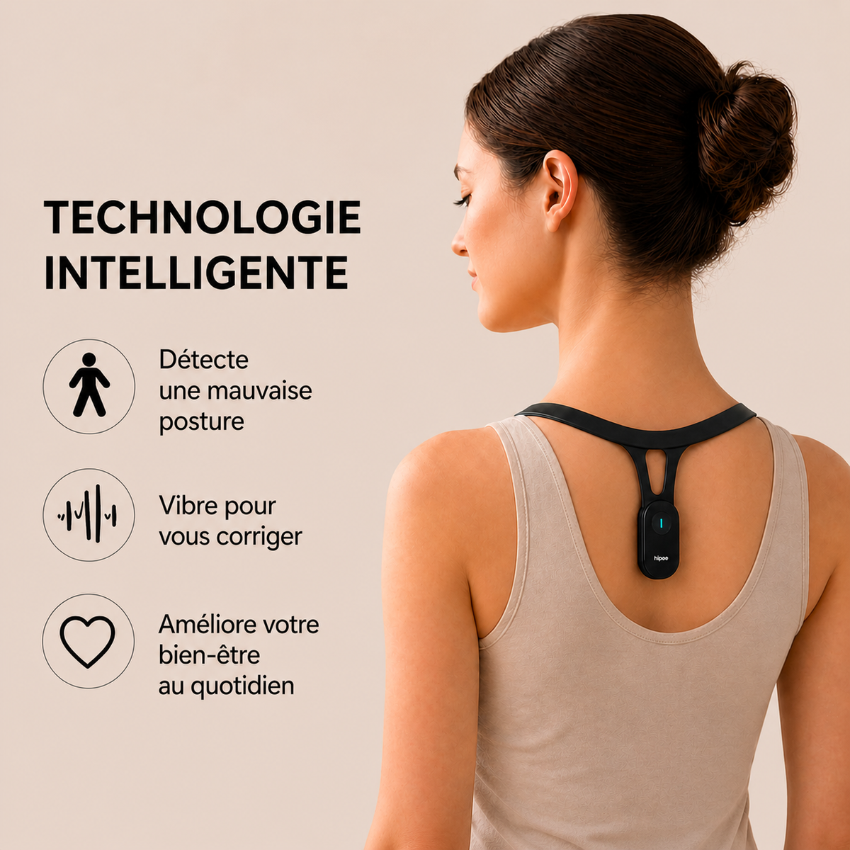 Correcteur de posture intelligent AlignPro