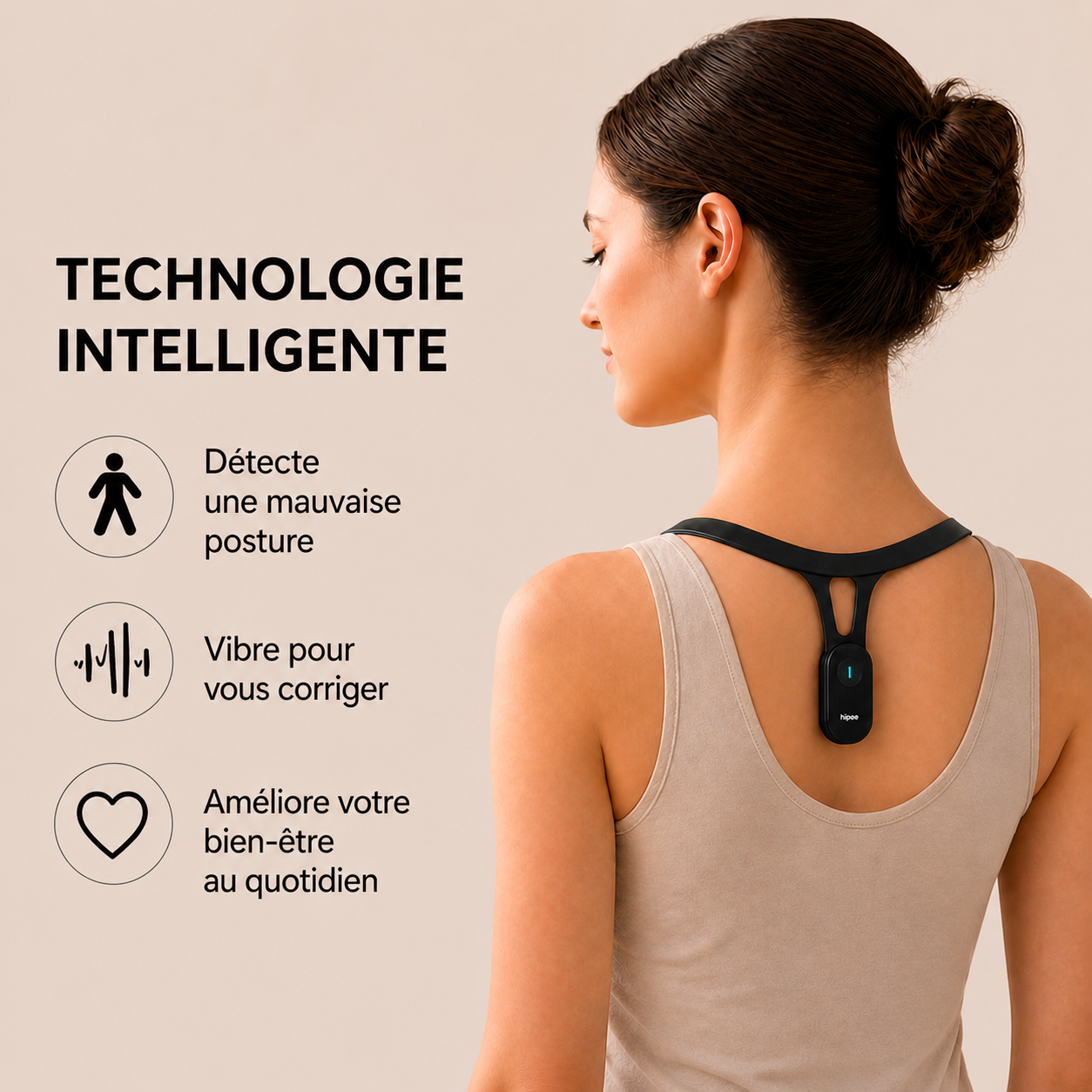 Correcteur de posture intelligent AlignPro