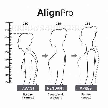 Correcteur de posture intelligent AlignPro